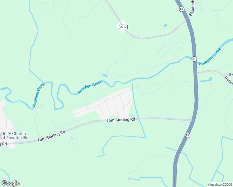 map of restaurants, bars, coffee shops, grocery stores, and more near Summer Cove Drive in Fayetteville