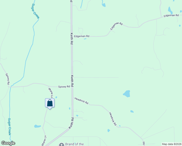map of restaurants, bars, coffee shops, grocery stores, and more near 239 Timberland Trail in Ringgold