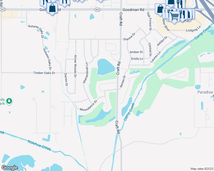 map of restaurants, bars, coffee shops, grocery stores, and more near 6901 Dakota North in Olive Branch