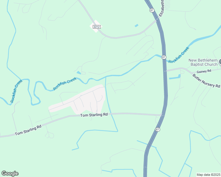 map of restaurants, bars, coffee shops, grocery stores, and more near 3112 Elgin Drive in Fayetteville