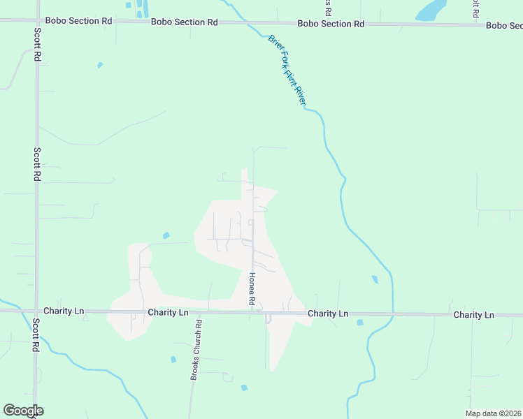map of restaurants, bars, coffee shops, grocery stores, and more near 249 Honea Road in Hazel Green