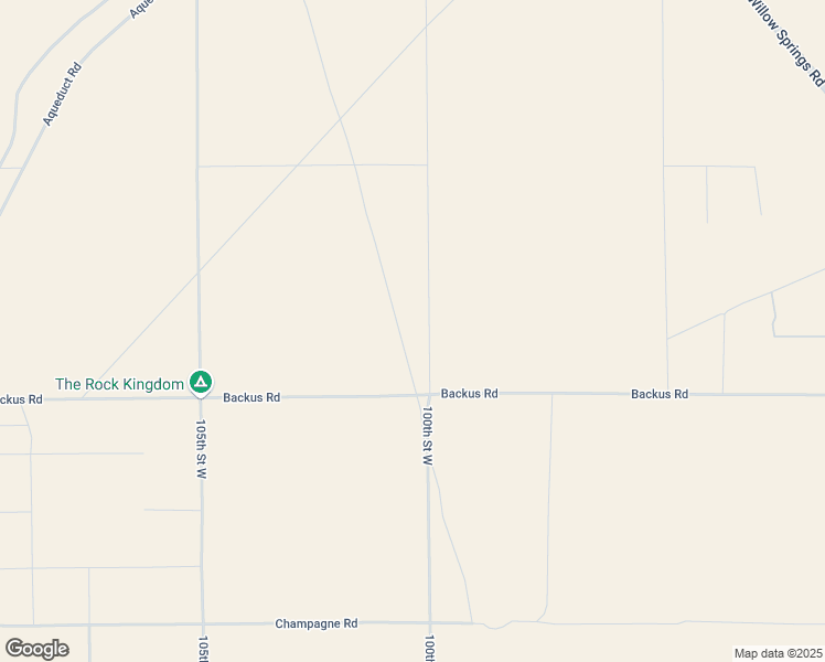 map of restaurants, bars, coffee shops, grocery stores, and more near 2 100th Street West in Rosamond