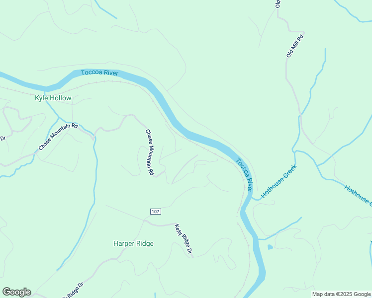 map of restaurants, bars, coffee shops, grocery stores, and more near 76 Fish Trap Road in Blue Ridge