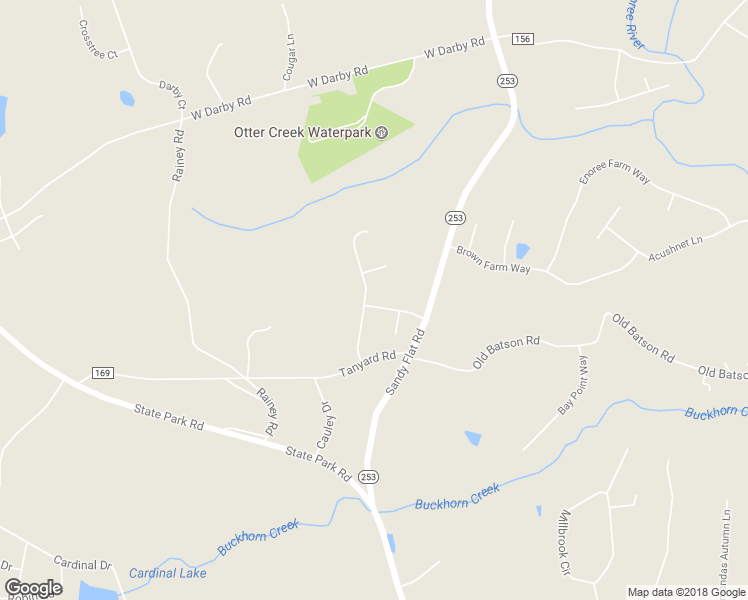 map of restaurants, bars, coffee shops, grocery stores, and more near 108 Rockledge Drive in Greenville