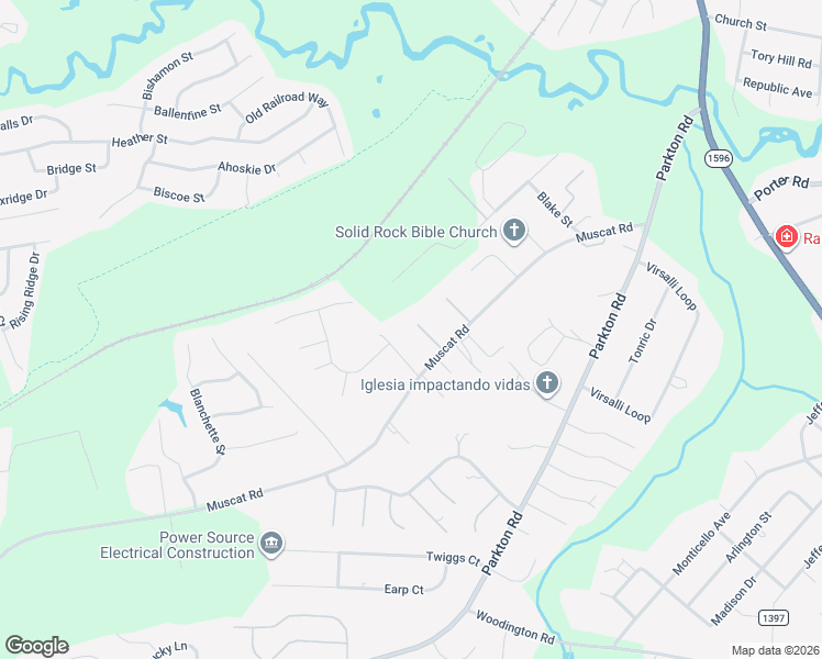 map of restaurants, bars, coffee shops, grocery stores, and more near 5486 Bush Court in Hope Mills