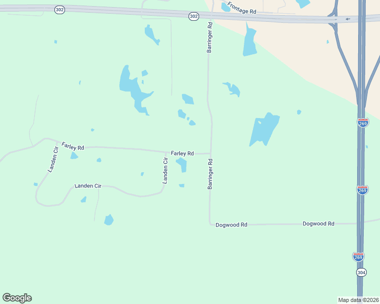 map of restaurants, bars, coffee shops, grocery stores, and more near 308 Farley Road in Byhalia