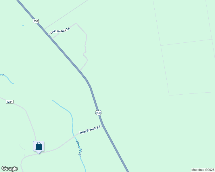 map of restaurants, bars, coffee shops, grocery stores, and more near in Richlands
