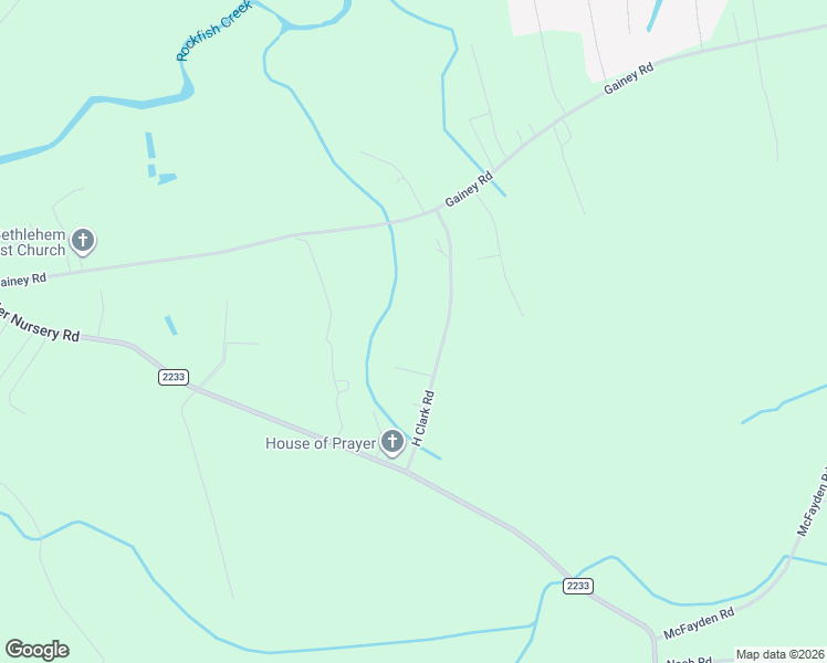 map of restaurants, bars, coffee shops, grocery stores, and more near 2940 H Clark Road in Fayetteville
