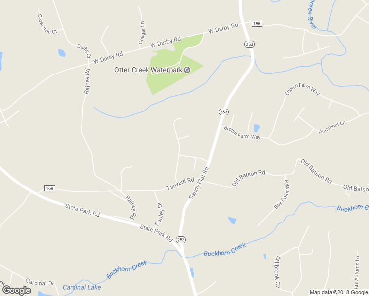 map of restaurants, bars, coffee shops, grocery stores, and more near 104 Upper Meadow Way in Greenville