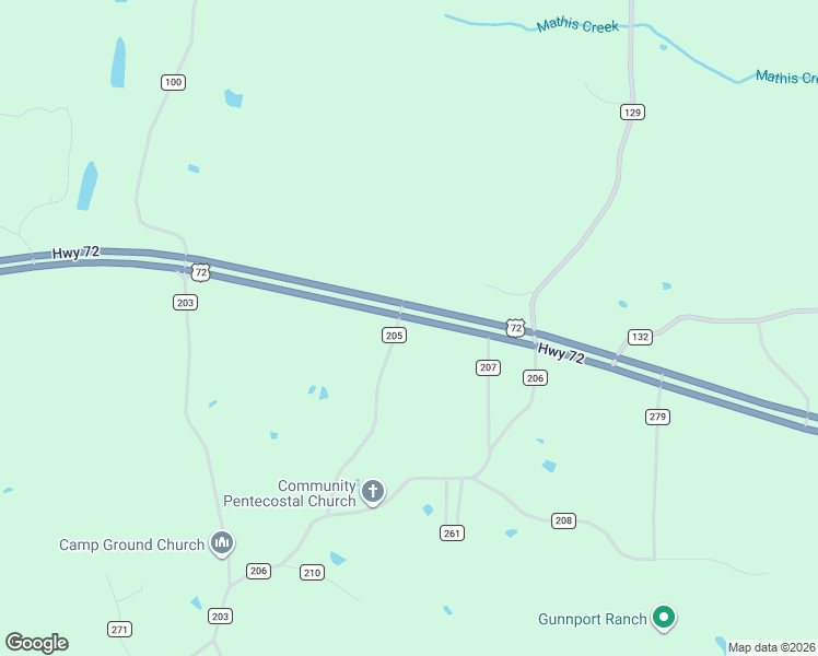 map of restaurants, bars, coffee shops, grocery stores, and more near 411-501 County Road 205 in Walnut