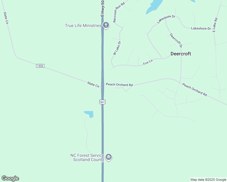 map of restaurants, bars, coffee shops, grocery stores, and more near 29924 Blue Heron Court in Wagram