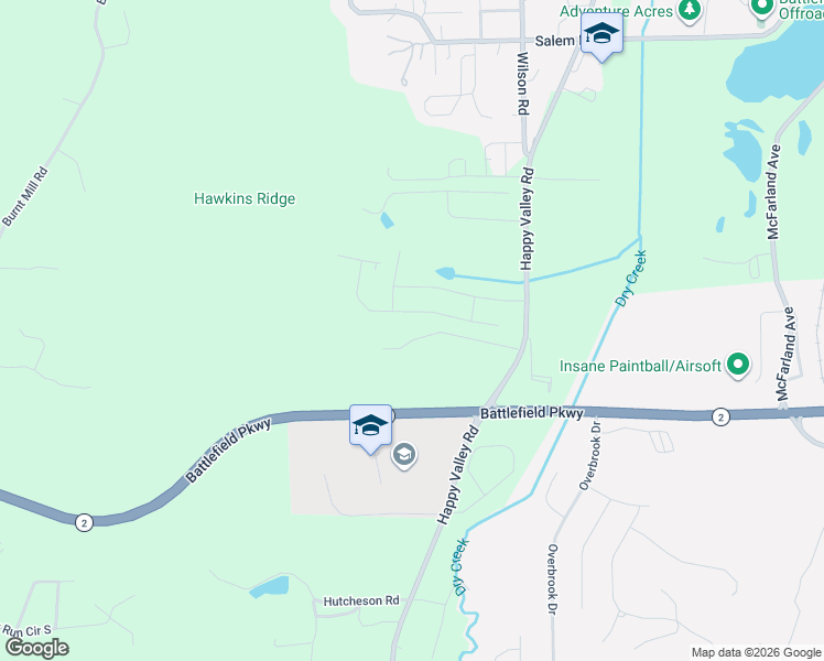 map of restaurants, bars, coffee shops, grocery stores, and more near 180 Pleasant Acres Farm in Rossville