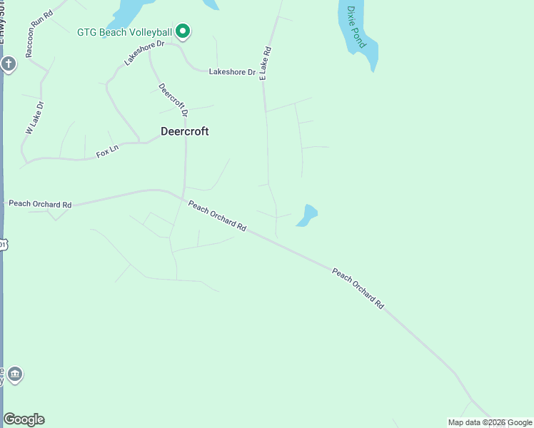 map of restaurants, bars, coffee shops, grocery stores, and more near 29009 Peach Orchard Road in Wagram