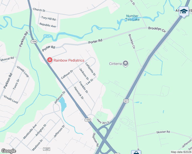 map of restaurants, bars, coffee shops, grocery stores, and more near 4301 Lee Street in Hope Mills