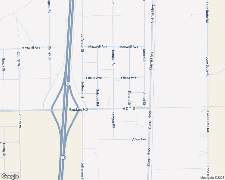 map of restaurants, bars, coffee shops, grocery stores, and more near 9129 Kemper Road in Mojave