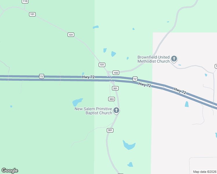 map of restaurants, bars, coffee shops, grocery stores, and more near 231 County Road 303 in Walnut