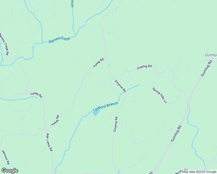 map of restaurants, bars, coffee shops, grocery stores, and more near 51 Campbell Lane in Blairsville