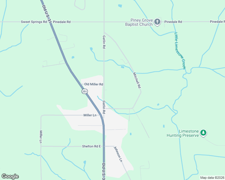 map of restaurants, bars, coffee shops, grocery stores, and more near 27480 Gatlin Road in Ardmore