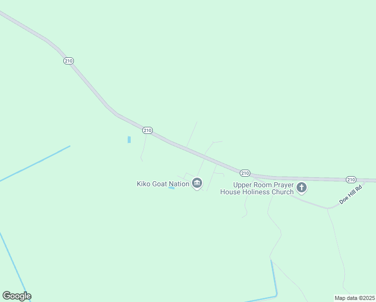 map of restaurants, bars, coffee shops, grocery stores, and more near 7050 North Carolina 210 in Autryville