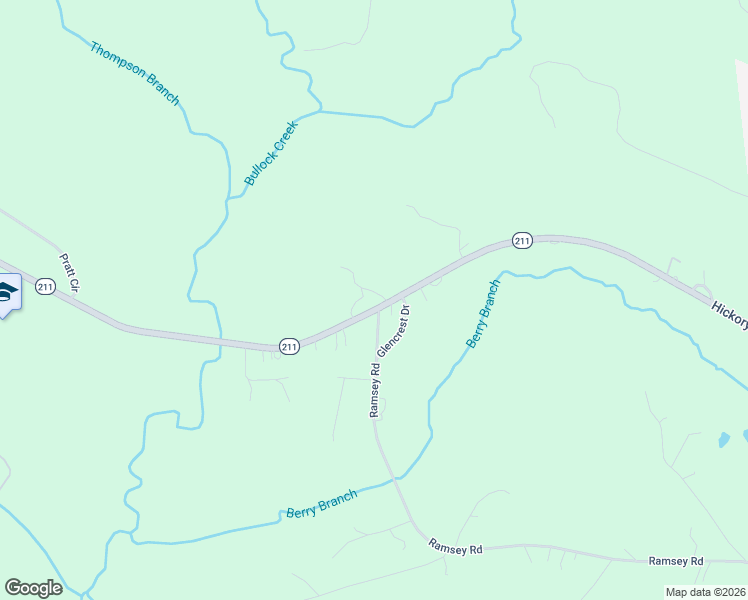 map of restaurants, bars, coffee shops, grocery stores, and more near 4695 Ramsey Road in Sharon