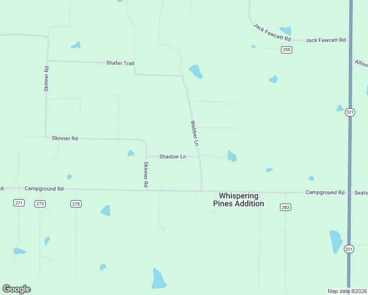 map of restaurants, bars, coffee shops, grocery stores, and more near 31 Shadow Creek Circle in Lonoke County