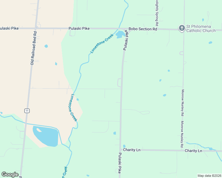 map of restaurants, bars, coffee shops, grocery stores, and more near 121 Randall Mullins Road in Toney