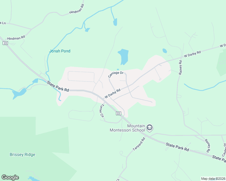 map of restaurants, bars, coffee shops, grocery stores, and more near 54 Carriage Drive in Greenville