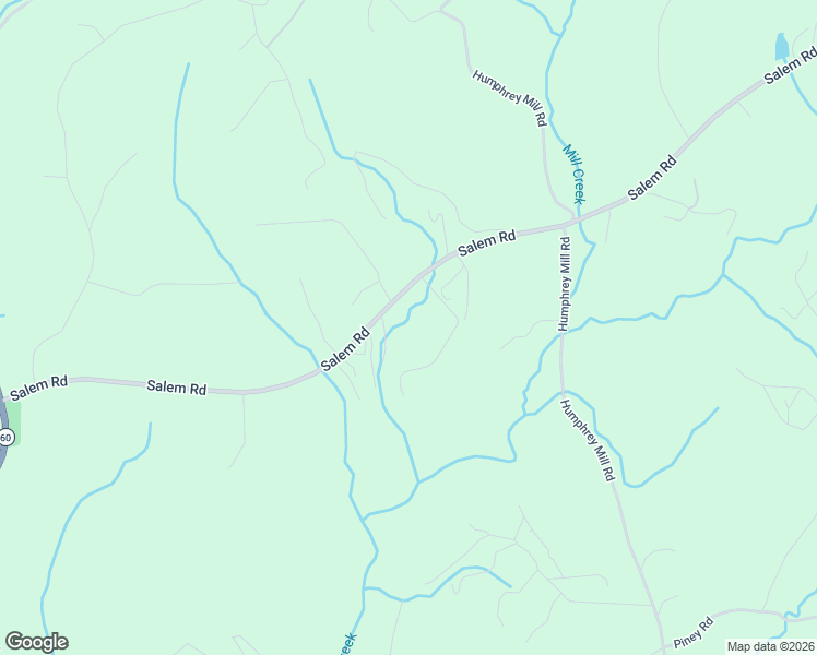 map of restaurants, bars, coffee shops, grocery stores, and more near 994 Salem Road in Mineral Bluff