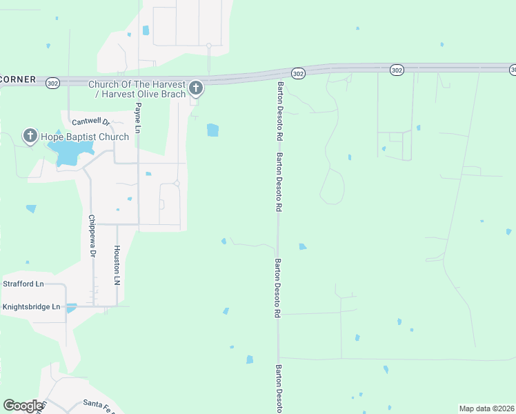 map of restaurants, bars, coffee shops, grocery stores, and more near 6511 County Line Road in Olive Branch