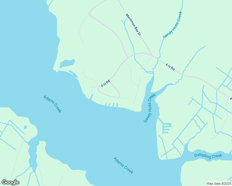 map of restaurants, bars, coffee shops, grocery stores, and more near 150 Cartuca Trail in Beaufort