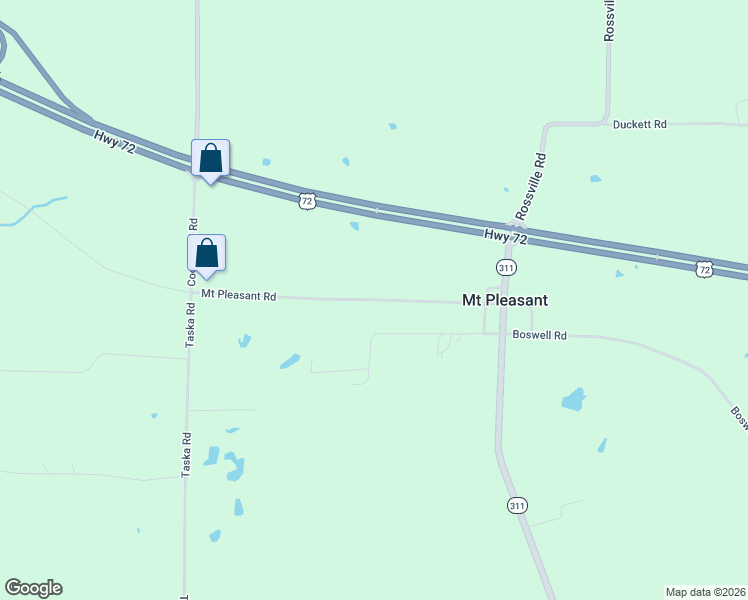 map of restaurants, bars, coffee shops, grocery stores, and more near 97 Mount Pleasant Road in Red Banks