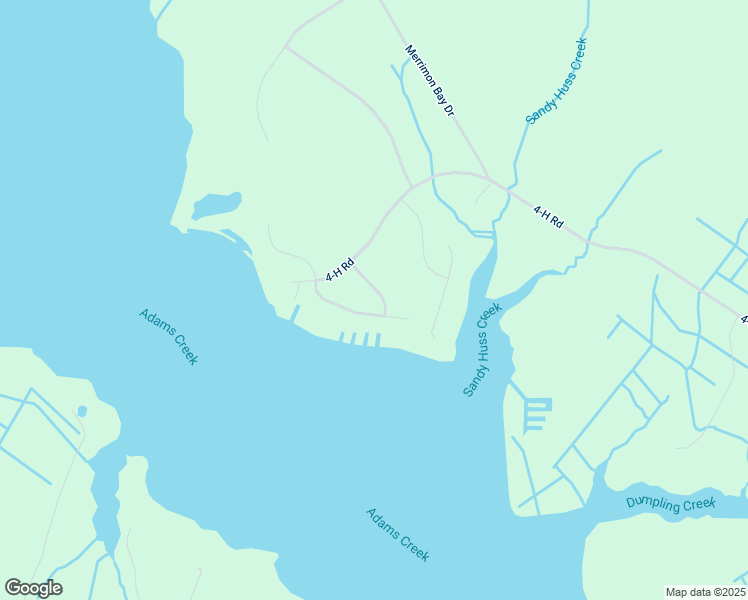 map of restaurants, bars, coffee shops, grocery stores, and more near 150 Cartuca Trail in Beaufort