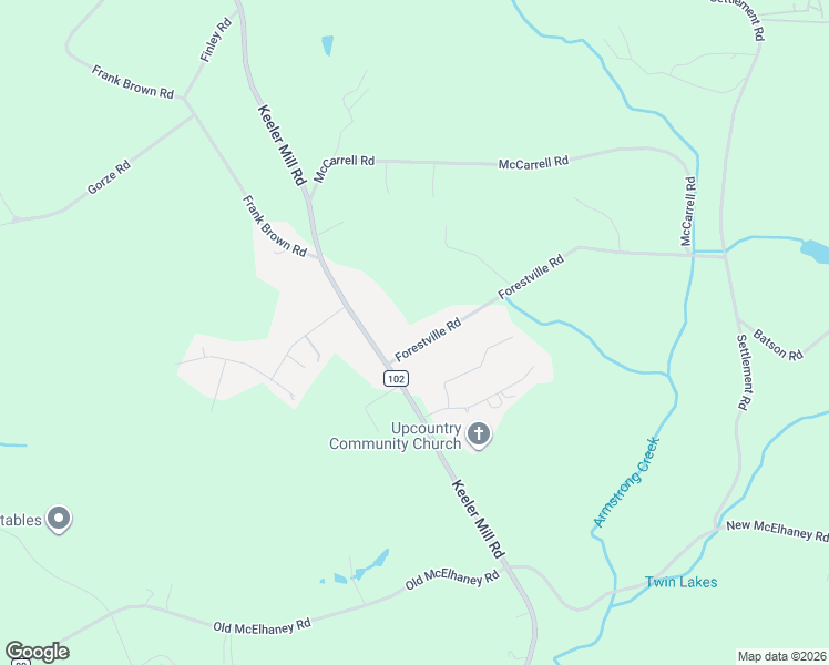 map of restaurants, bars, coffee shops, grocery stores, and more near 31 Forestville Road in Travelers Rest