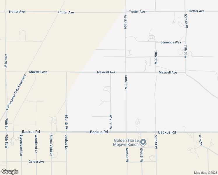 map of restaurants, bars, coffee shops, grocery stores, and more near Flint Avenue in Mojave