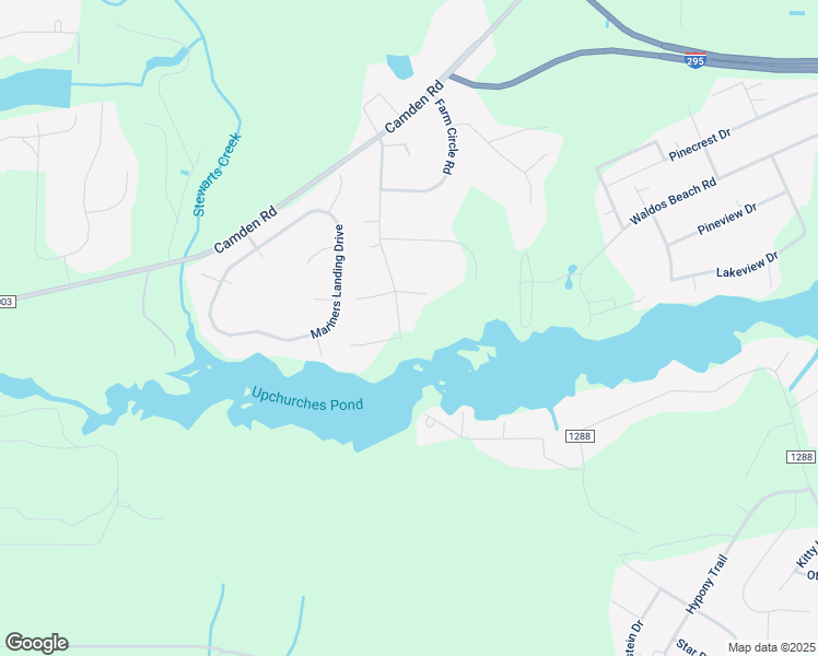map of restaurants, bars, coffee shops, grocery stores, and more near 3627 Mill Creek Road in Fayetteville