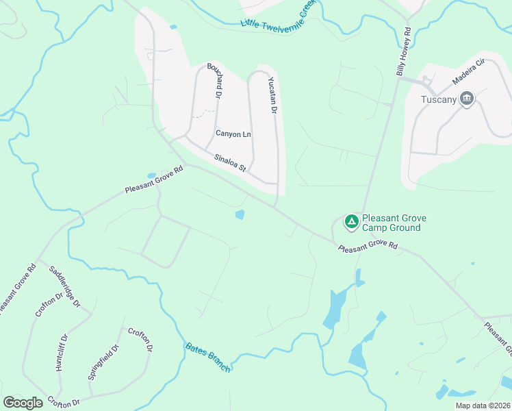 map of restaurants, bars, coffee shops, grocery stores, and more near 2101 Darian Way in Waxhaw