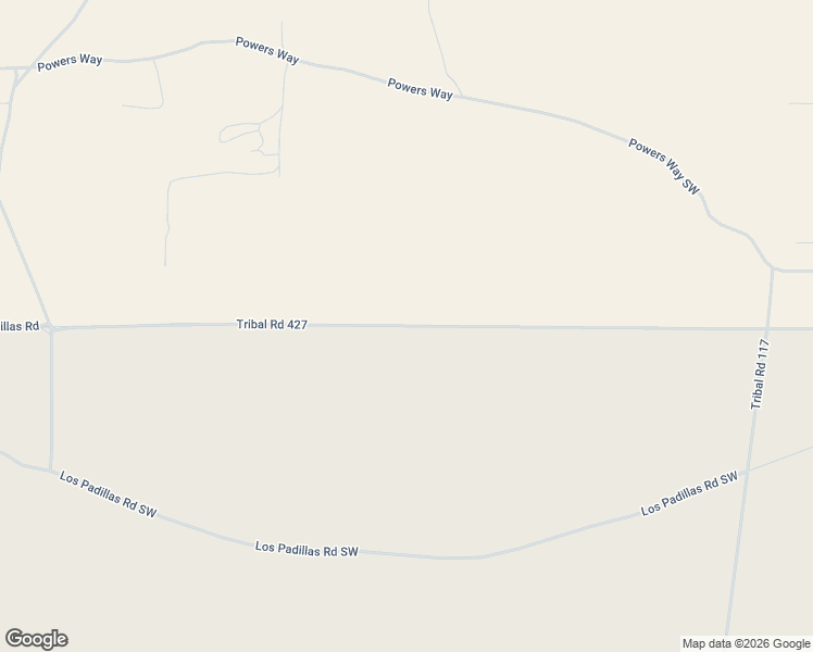 map of restaurants, bars, coffee shops, grocery stores, and more near Los Padillas Rd in Albuquerque