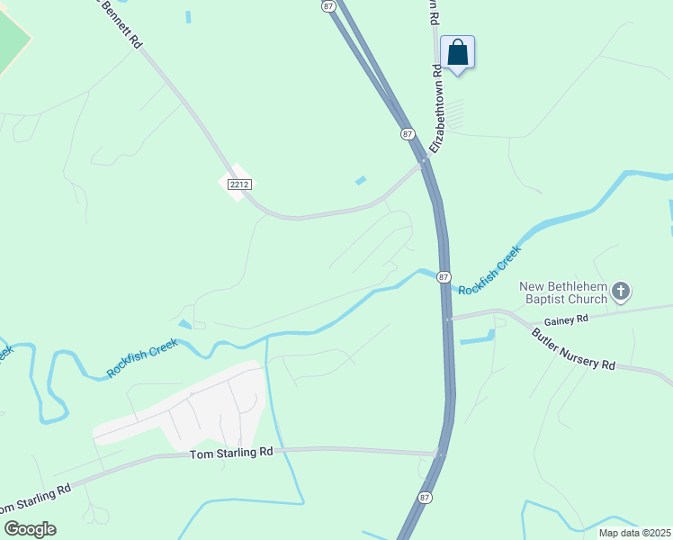 map of restaurants, bars, coffee shops, grocery stores, and more near 4565 Headwind Drive in Fayetteville