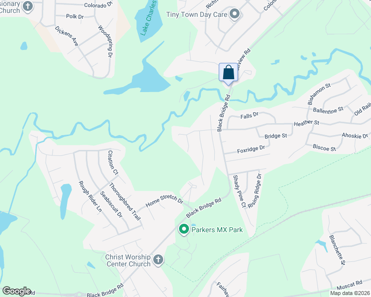 map of restaurants, bars, coffee shops, grocery stores, and more near 4217 Donegal Drive in Hope Mills