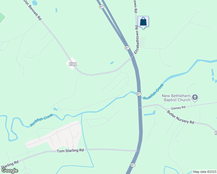 map of restaurants, bars, coffee shops, grocery stores, and more near 4549 Headwind Drive in Fayetteville