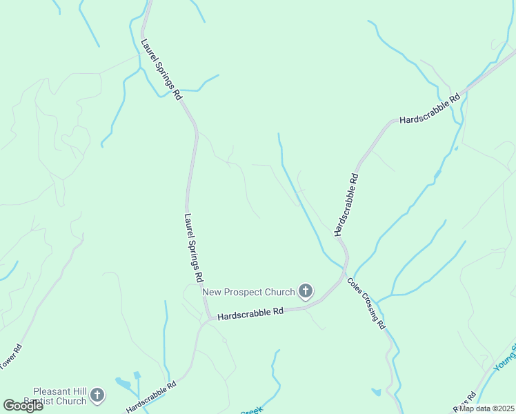 map of restaurants, bars, coffee shops, grocery stores, and more near 231 Garren Road in Mineral Bluff