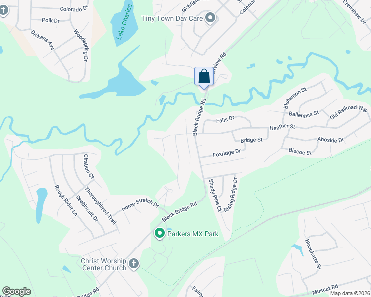 map of restaurants, bars, coffee shops, grocery stores, and more near 4222 Buckhurst Drive in Hope Mills