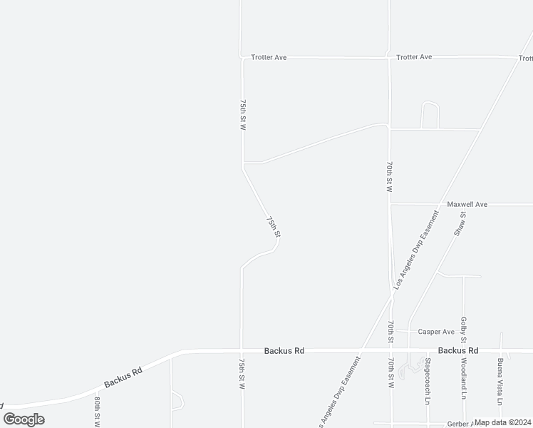 map of restaurants, bars, coffee shops, grocery stores, and more near 75th Street in Kern County