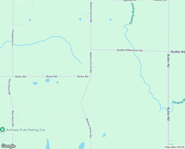 map of restaurants, bars, coffee shops, grocery stores, and more near 527 Walnut Grove Road in New Market