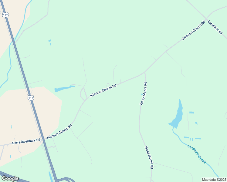map of restaurants, bars, coffee shops, grocery stores, and more near 733 Johnson Church Road in Warsaw