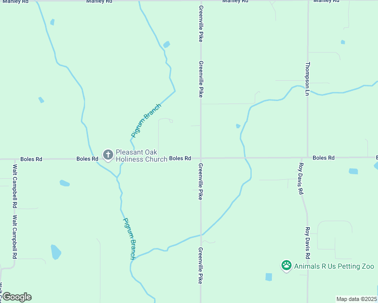 map of restaurants, bars, coffee shops, grocery stores, and more near 686 Boles Road in Hazel Green
