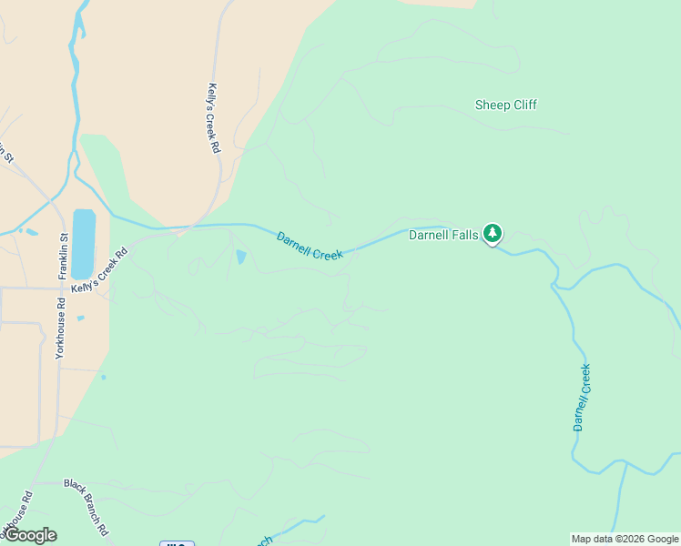 map of restaurants, bars, coffee shops, grocery stores, and more near 430 Darnell Creek Road in Rabun Gap