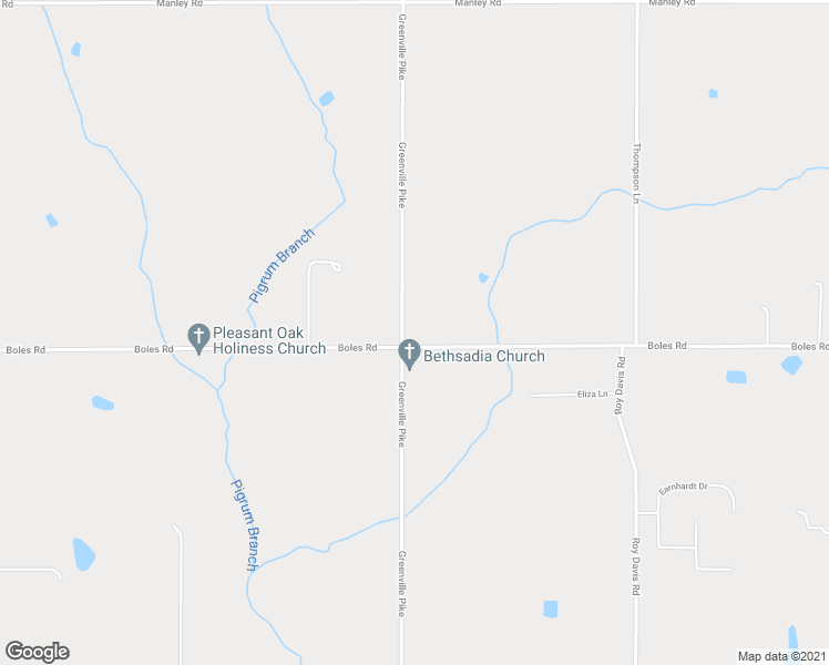 map of restaurants, bars, coffee shops, grocery stores, and more near 739 Boles Road in Hazel Green