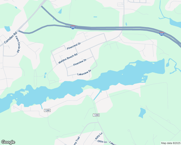map of restaurants, bars, coffee shops, grocery stores, and more near 2545 Lakeview Drive in Fayetteville