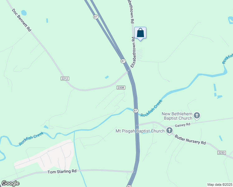 map of restaurants, bars, coffee shops, grocery stores, and more near 1757 Cherrypoint Drive in Fayetteville